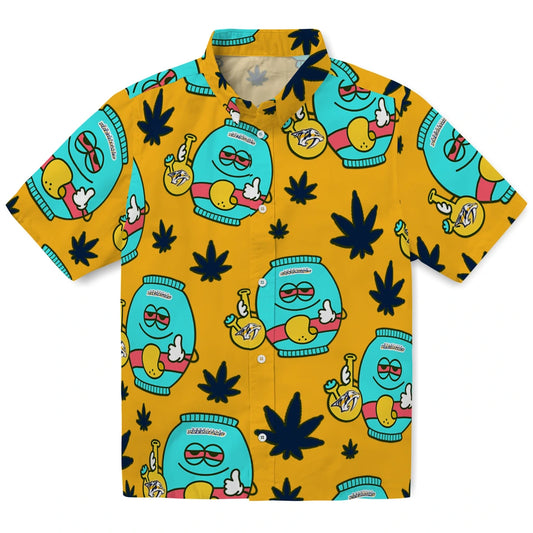 Nashville Predators Hawaiian Shirt - Chill Vibe | Moonbestprint