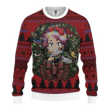 Natsu Fairy Tail Mc Ugly Christmas Sweater Thanksgiving Gift ? Usalast