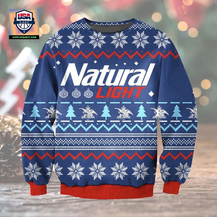 Natural Light Beer Ugly Christmas Sweater 2022 ? Usalast