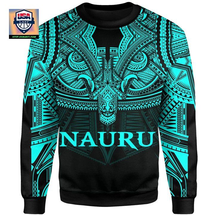 Nauru Blue Sweater Polynesian A15 ? Usalast