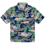 Navy Midshipmen Flamingo Retreat 2026 Hawaiian Shirt – Moonbestprint