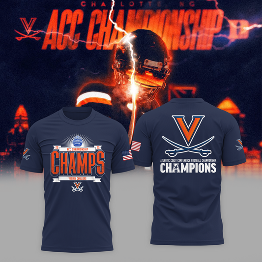 Virginia Cavaliers - We are champions 2025 TShirt | RN62 Moonbestprint