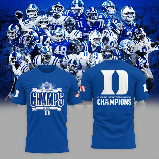 Duke Blue Devils - We are champions 2025 TShirt | YU16 Moonbestprint