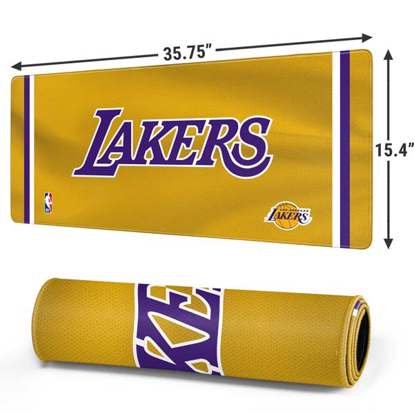 NBA Los Angeles Lakers Jersey Gaming Mouse Pad Moonbestprint