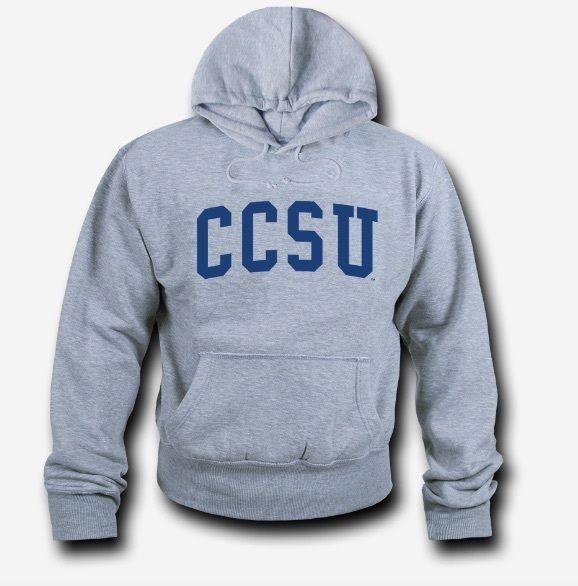 NCAA Ccsu Central Connecticut State University Hoodie Sweatshirt Gameday Fleece