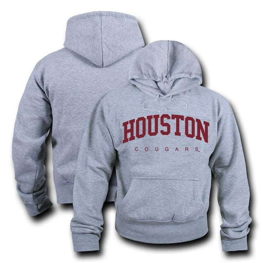 NCAA Houston Cougars Hoodie Sweatshirt Game Day Fleece Pullover Heather Grey
