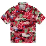 Nebraska Cornhuskers Flamingo Retreat 2026 Hawaiian Shirt – Moonbestprint