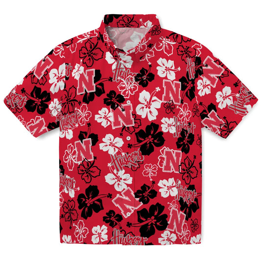 Nebraska Cornhuskers Hibiscus Bloom Hawaiian Shirt – Moonbestprint
