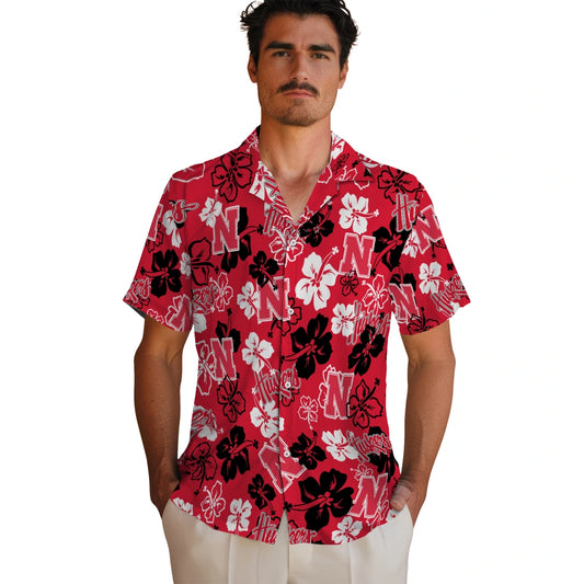 Nebraska Cornhuskers Hibiscus Bloom Hawaiian Shirt – Moonbestprint