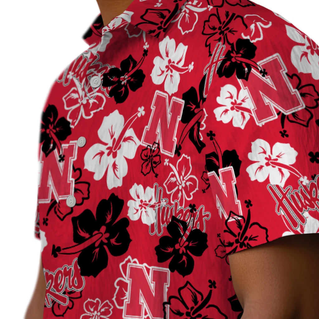 Nebraska Cornhuskers Hibiscus Bloom Hawaiian Shirt – Moonbestprint