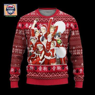 Nekoma High Ugly Christmas Sweater Haikyuu Anime Xmas Gift ? Usalast