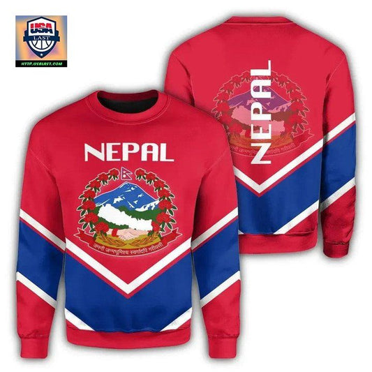 Nepal Coat Of Arms Sweater Lucian Style J5W ? Usalast