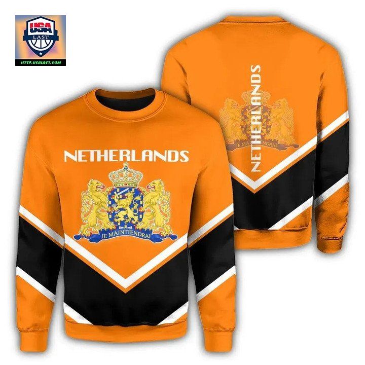 Netherlands Coat Of Arms Sweater Lucian Style J5W ? Usalast
