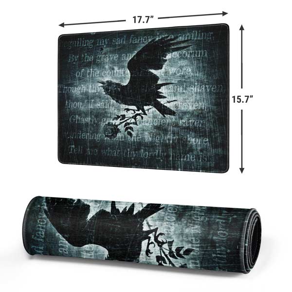 Alchemy Carta Nevermore Gaming Mouse Pad Moonbestprint