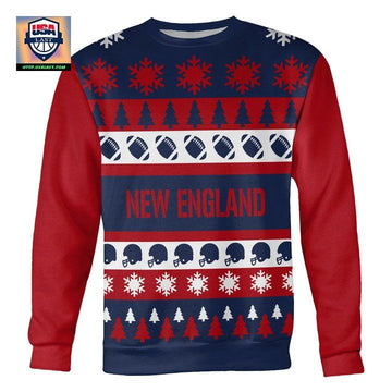 New England Football Ugly Christmas Sweater ? Usalast