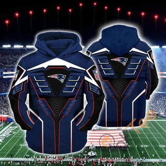 New England Patriots For Patriots Lover NFL 3D All Over Print Hoodie -Moonbestprint
