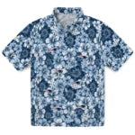 New England Patriots Hawaiian Shirt - Hibiscus Blooms | Moonbestprint