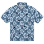 New England Patriots Hawaiian Shirt - Hibiscus Cluster | Moonbestprint