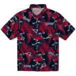 New England Patriots Hawaiian Shirt - Hibiscus Exotic | Moonbestprint