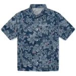 New England Patriots Hawaiian Shirt - Hibiscus Oasis | Moonbestprint