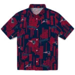 New England Patriots Hawaiian Shirt - Turtle Lines | Moonbestprint