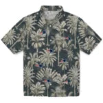 New England Patriots Hawaiian Shirt - Vintage Palm Tree | Moonbestprint