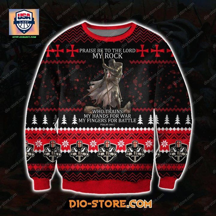 New Knight Templar My Rock Christmas Sweater ? Usalast