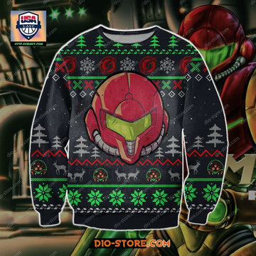 New Metroid Game Christmas Sweater ? Usalast