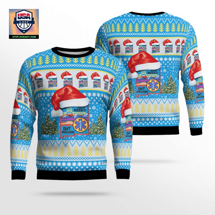 New Mexico EMT Christmas Sweater 3D ? Usalast