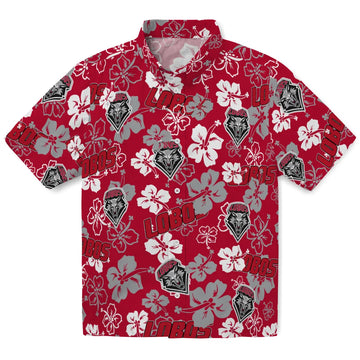 New Mexico Lobos Hibiscus Bloom Hawaiian Shirt – Moonbestprint