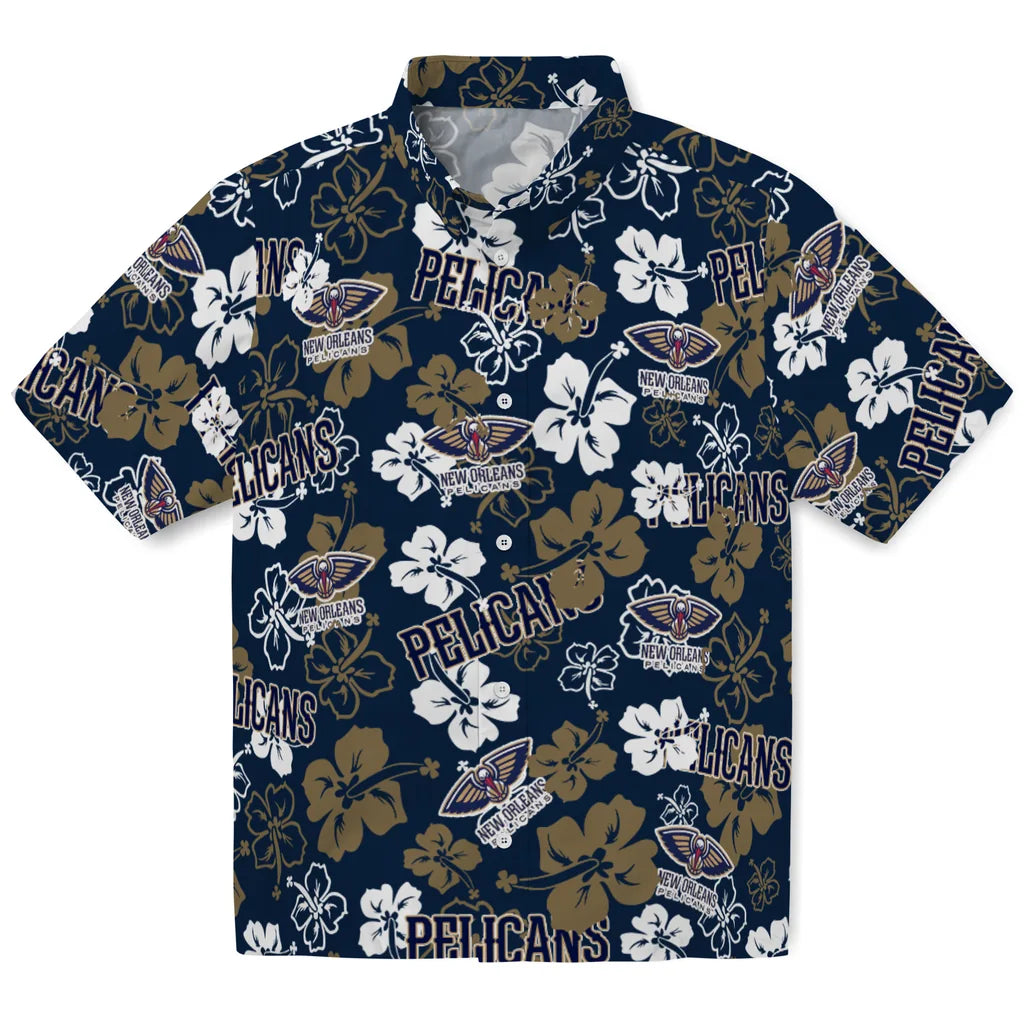 New Orleans Pelicans Hibiscus Bloom Hawaiian Shirt – Moonbestprint