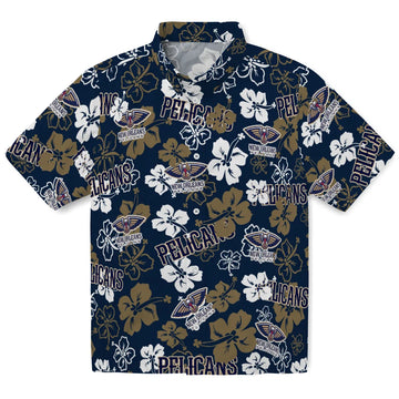 New Orleans Pelicans Hibiscus Bloom Hawaiian Shirt – Moonbestprint