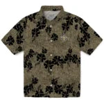 New Orleans Saints Hawaiian Shirt - 50th State Flower | Moonbestprint