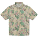 New Orleans Saints Hawaiian Shirt - Anthurium Overlay | Moonbestprint