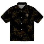 New Orleans Saints Hawaiian Shirt - Bamboo Branches | Moonbestprint