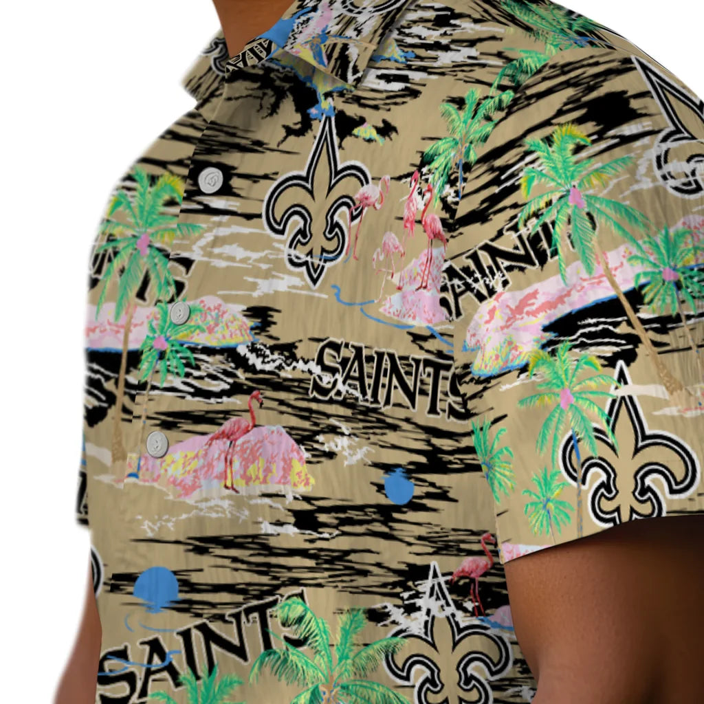 New Orleans Saints Flamingo Retreat 2026 Hawaiian Shirt – Moonbestprint