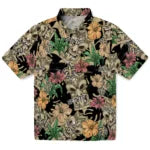 New Orleans Saints Hawaiian Shirt - Hibiscus Tiki Jungle | Moonbestprint