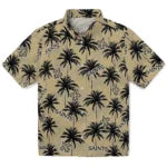 New Orleans Saints Hawaiian Shirt - Palm Tree Motif | Moonbestprint