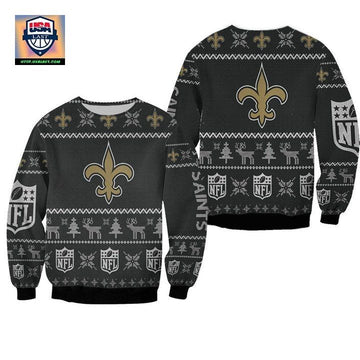 New Orleans Saints Ugly Sweater Christmas 3D Sweater ? Usalast