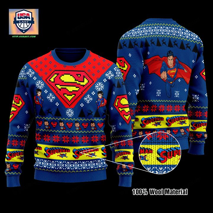 New Superman Dc Comics Sweater ? Usalast