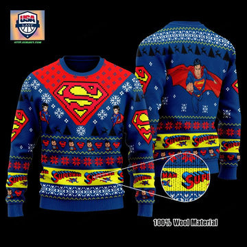 New Superman Dc Comics Sweater ? Usalast
