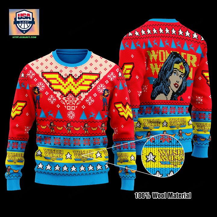 New Wonder Woman Dc Comics Sweater ? Usalast