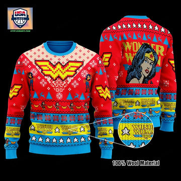 New Wonder Woman Dc Comics Sweater ? Usalast