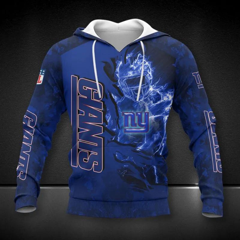 New York Giants All Over Print NFL 3D All Over Print Hoodie -Moonbestprint