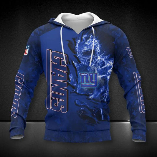 New York Giants All Over Print NFL 3D All Over Print Hoodie -Moonbestprint