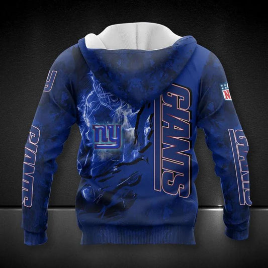 New York Giants All Over Print NFL 3D All Over Print Hoodie -Moonbestprint