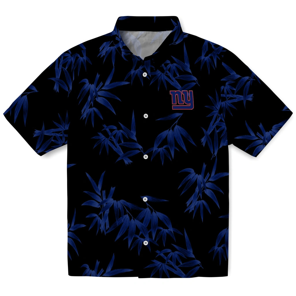 New York Giants Hawaiian Shirt - Bamboo Branches | Moonbestprint