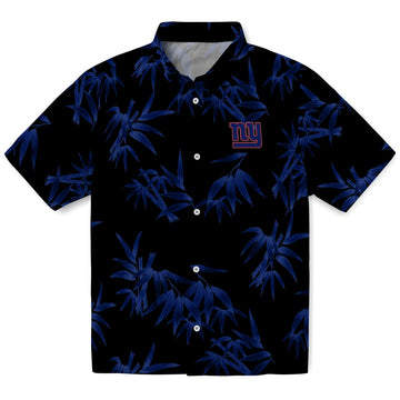 New York Giants Hawaiian Shirt - Bamboo Branches | Moonbestprint