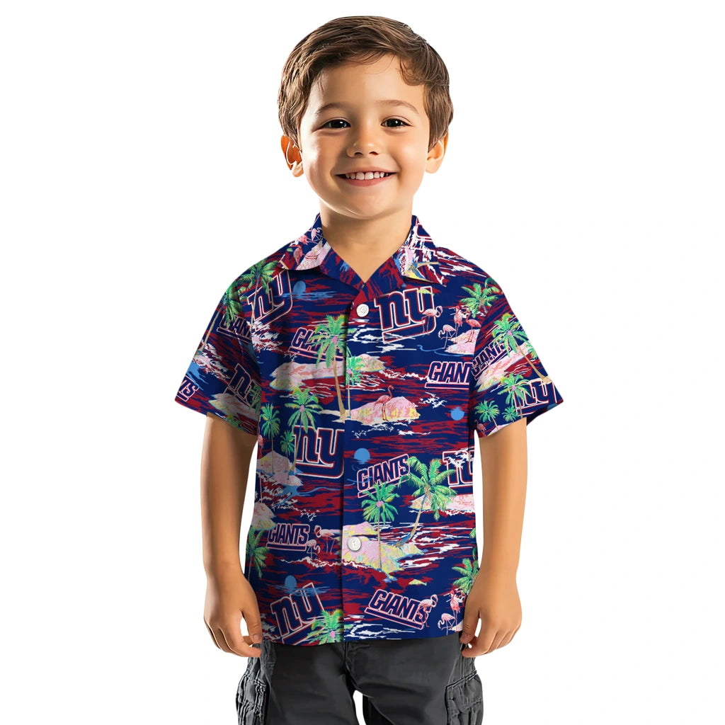 New York Giants Flamingo Retreat 2026 Hawaiian Shirt – Moonbestprint