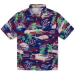 New York Giants Hawaiian Shirt - Hawaii Island | Moonbestprint